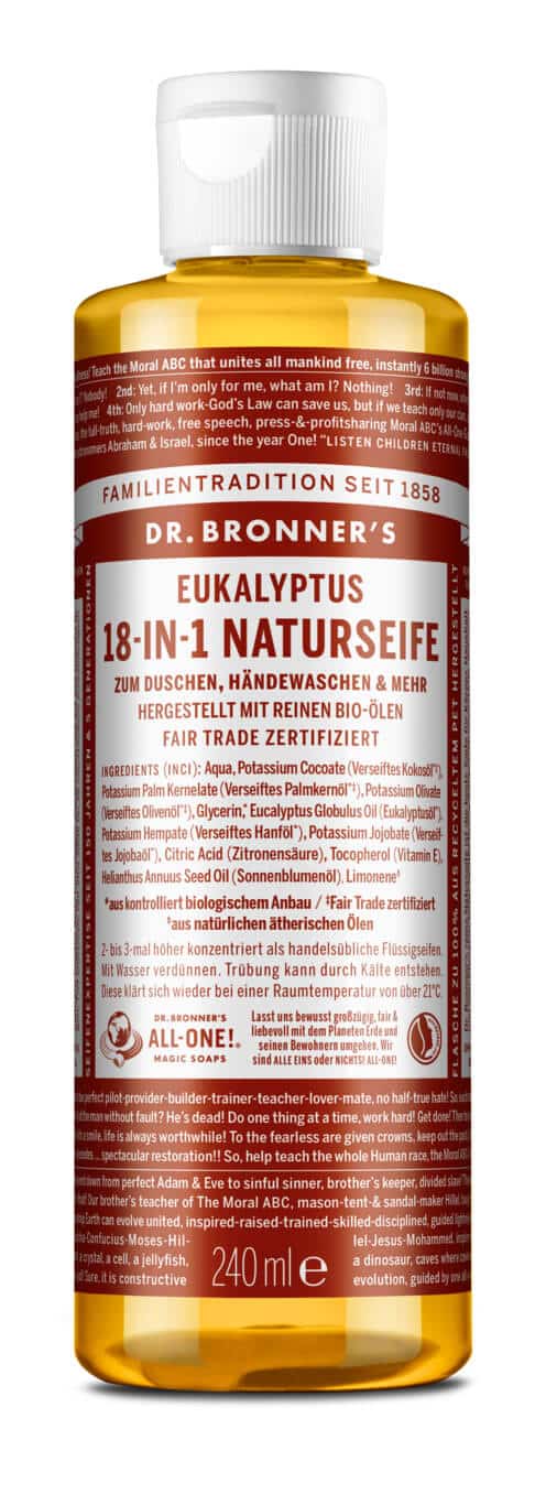 Naturseife Eukalyptus, Dr. Bronner's, 240ml